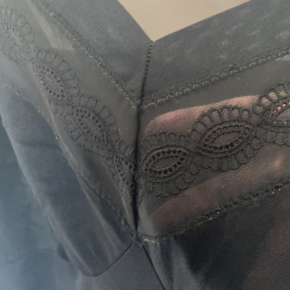 Vintage Vardon Black Full Slip Small Retro - Picture 8 of 8